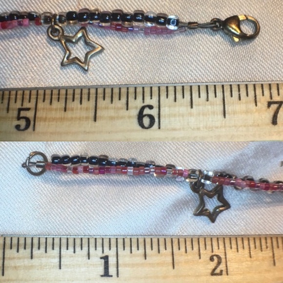 Set of 4 bracelets with sterling silver hardware - Picture 4 of 6